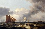 Shipping Off The Coast by Thomas Luny